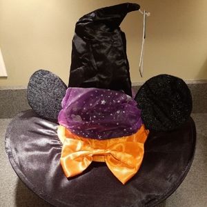 Minnie mouse witch hat and ears